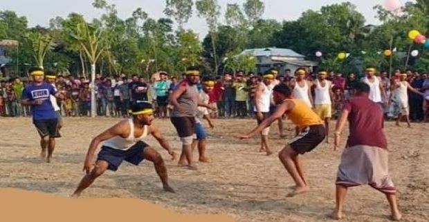 সালথায় শুরু হচ্ছে আবহমান গ্রামবাংলার ঐতিহ্য 'কাবাডি খেলা' 